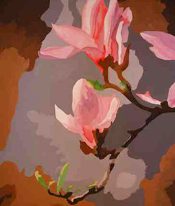 Leinwandbild Direkt Art HOSEUS, Magnolien 150 x 200