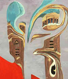 Leinwandbild Direkt Art HOSEUS, Frauenkirche verzerrt 60x80